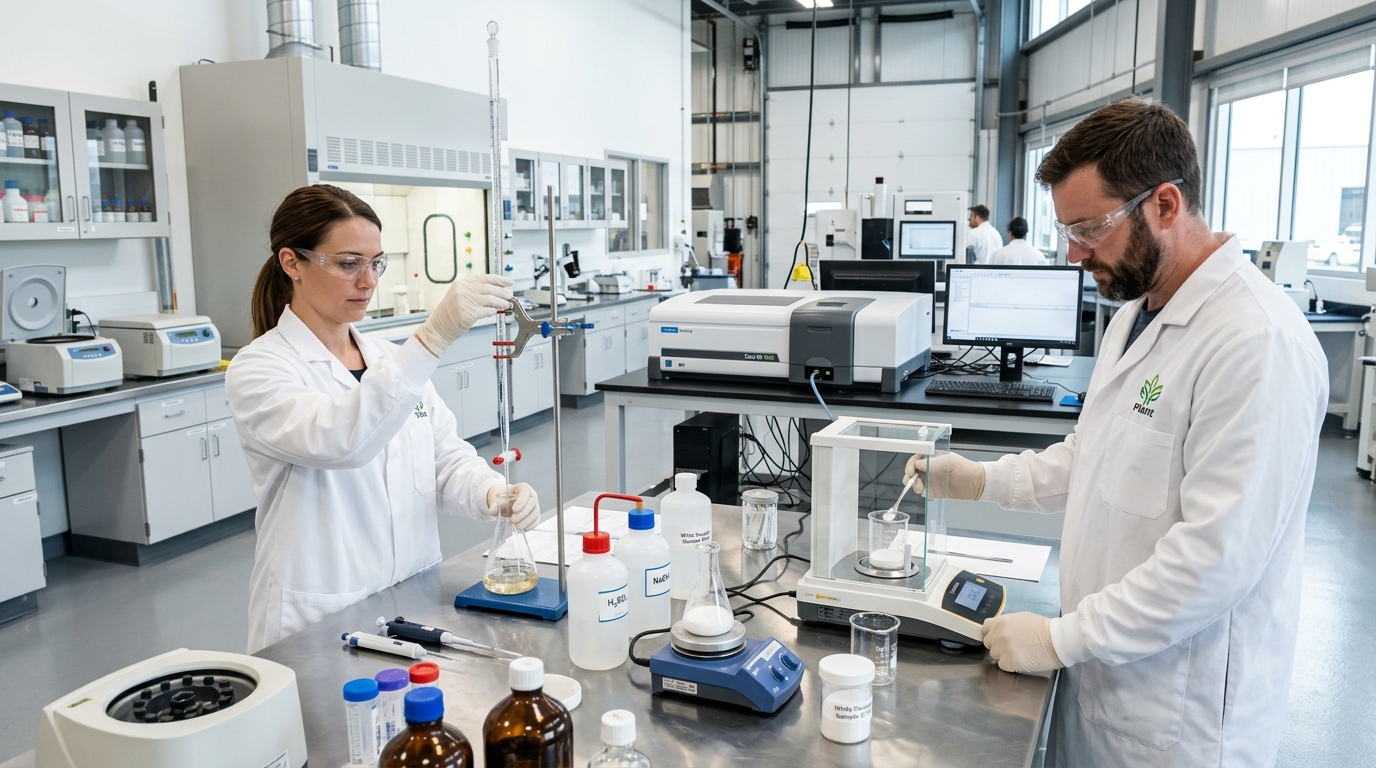 Step 5 In-House Laboratory Chemical Testing and SGS Verification