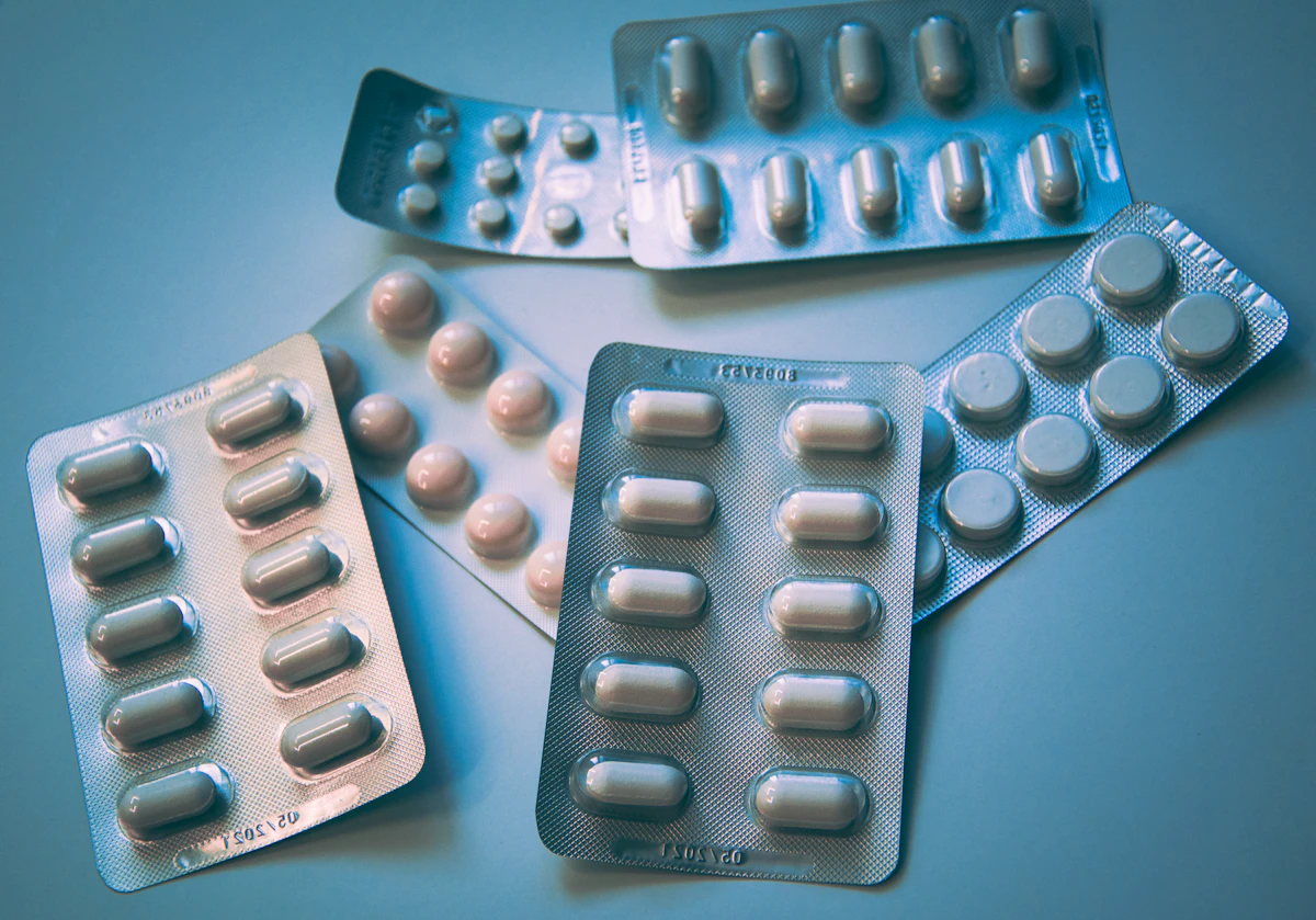 Pharmaceutical drug manufacturing laboratory and medicinal ointment development